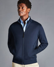 Load image into Gallery viewer, Navy Performance Funnel Neck Jacket
