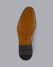 Load image into Gallery viewer, Leather Oxford Brogue Shoes - Walnut Brown
