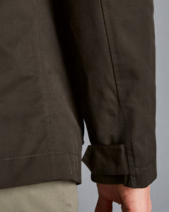 Showerproof Field Jacket - Chocolate Brown