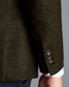 British Wool Twill Jacket - Forest Green