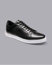 Load image into Gallery viewer, Leather Sneakers - Black
