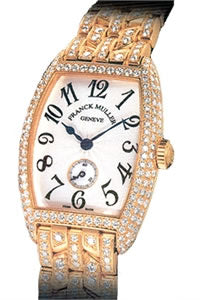 Franck Muller Ladies 1750 S6 D B Cintree Curvex Diamonds