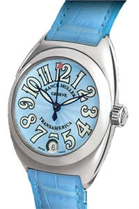 Franck Muller Ladies Transamerica 2000 L Crocodile Strap