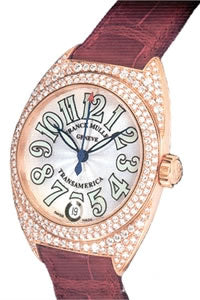 Franck Muller Ladies 2000 L D Transamarica Diamonds White Gold