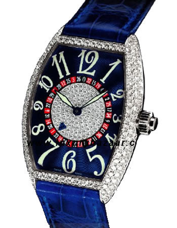 Franck Muller Men`s 5850 D Cintree Curvex Vegas Diamond