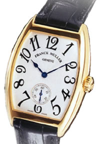 Franck Muller Men`s 1750 S6 Cintree Curvex 18K Yellow Gold