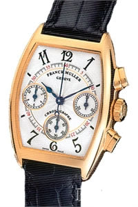 Franck Muller Men`s 7502 CC Chronograh 18K Yellow Gold Case