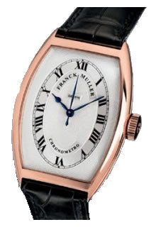 Franck Muller Men`s 5850 Chronometro Leather Strap