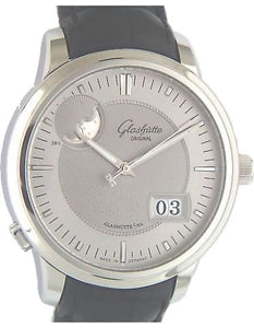 Glashutte Men`s 100.04.03.02.04 Senator Panorama Date Moon Phase