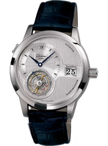 Glashutte Men`s 93-01-03-03-04 Panomatic Tourbillon Platinum Gui