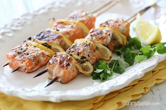 Salmon Kabob