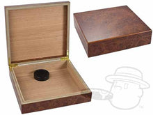 Load image into Gallery viewer, Orleans Burlwood 15 Count Humidor
