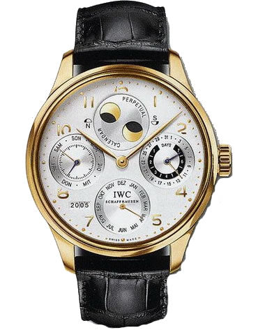 IWC Men`s 5021-07 Portguese Perpetual Calendar 18K Yellow Gold