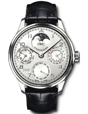 IWC Men`s 5022-19 Portuguese Perpetual Calendar II Platinum Watch