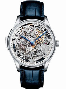 IWC Men`s 5241-01 Portuguese Skeleton Squelette White Gold Watch