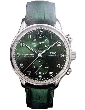 IWC Men`s 3714-300 Portuguese 7 Day Chrono Borris Becker Edition