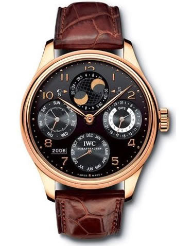 IWC Men`s 5021-19 Portuguese Perpetual Calendar 18K Rose Gold