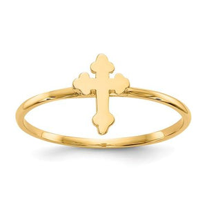 Orthodox Cross Ring