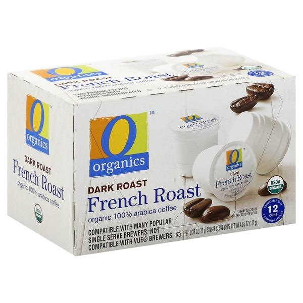 O Organics Coffee Ground Dark Roast French Roast - 10 Oz