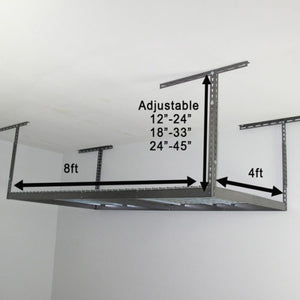 4′ x 8′ Overhead Garage Storage Rack