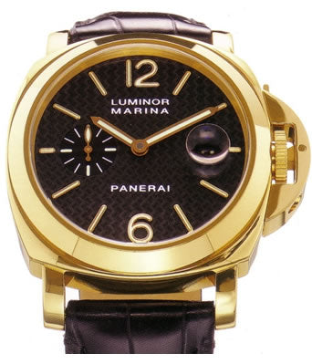 Panerai PAM 00140 Luminor Marina Yellow Gold Watch