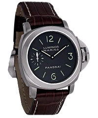 Panerai PAM 00177 Luminor Marina Titanium Black Dial Watch