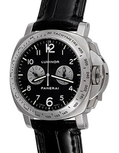 Panerai PAM 00189 Luminor Chrono White Gold Watch