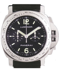 Panerai PAM 00215 Luminor Chrono Steel Men`s Watch