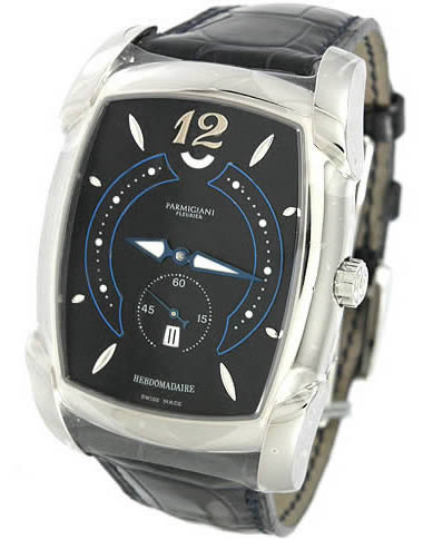 Parmigiani Men`s PF005717 Kalpa XL Hebdomaire Blue Dial