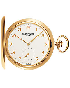 Patek Philippe 980J Hunter Case with Back Pocket Watch