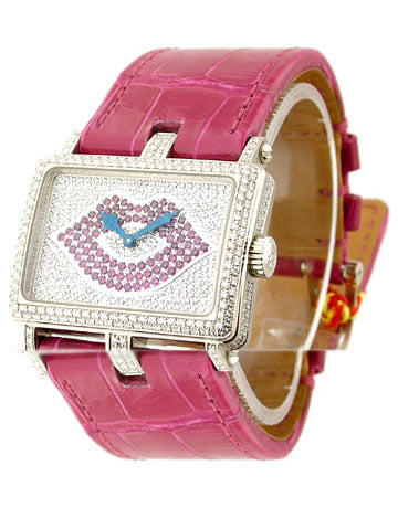 Roger Dubuis Ladies T22180FD23RD/SM Too Much Pave Lips Dial