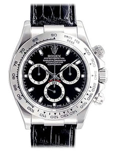 Rolex 116519 Men`s Oyster Perpetual Cosmograph Daytona Black Dial