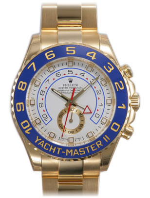 Rolex 116688 Men`s Oyster Perpetual Yacht-Master II Yellow Gold