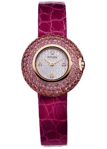 Rolex 6201/8 SARO Cellini Orchid Ladies Watch