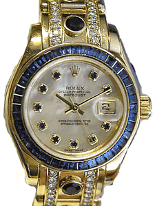 Rolex 80308 RUBI Oyster Perpetual Ladies Datejust Pearlmaster