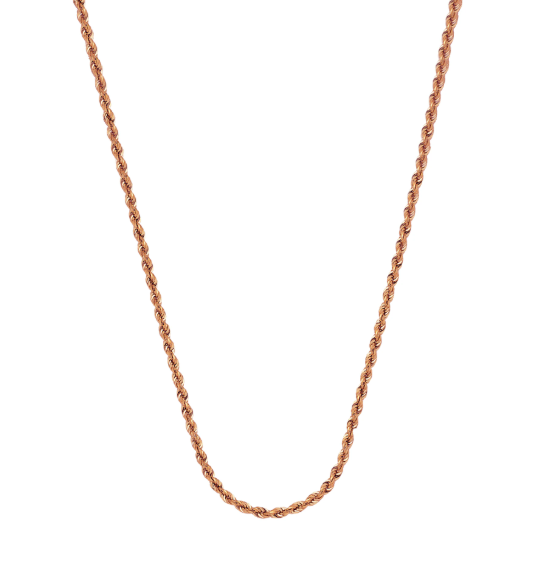 1.05mm Gold Rope Chain