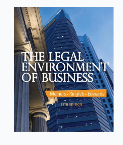 The Legal Environment of Business 12th Edition