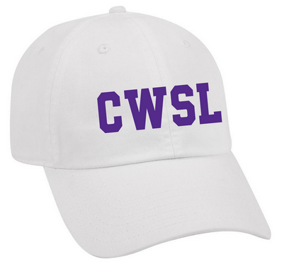 3D Embroidered Dad Hat (White) Item # 2617018