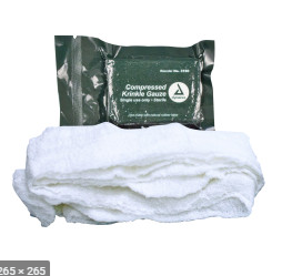 Compressed Gauze Bandage 4.5" X 1.5YD