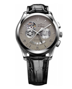 Zenit Men`s 03.0510.4021.02C Class Open El Primero Silver Dial