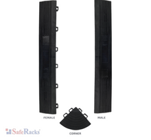 Load image into Gallery viewer, Garage Tiles – Black Edge Kit-Male
