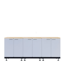 Load image into Gallery viewer, Kit 25: Premium Cabinet System | Basic Work Center (Lower Cabinets Only)

