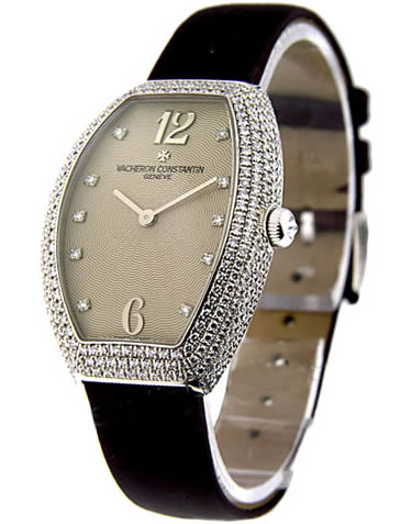 Vacheron Constantin Ladies 25541.000G.9109 Egerie Pave Diamond C