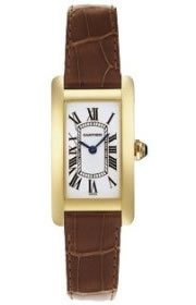 Cartier Ladies W2601556 Tank Americaine 18K Yellow Gold