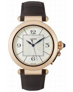 Cartier Men`s W3019351 Pasha 42MM 18Kt Rose Gold Watch