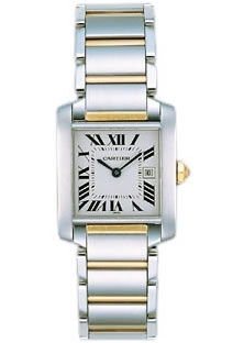 Cartier Ladies W51012Q4 Midsize Tank Francaise Watch