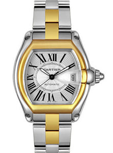 Cartier Ladies W62031Y4 Roadster Steel Gold Watch