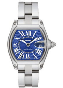 Cartier Men`s W62048V3 Roadster Blue Dial Watch