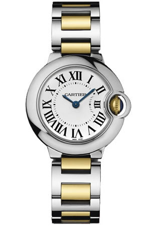 Cartier Ladies W69007Z3 Ballon Bleu Steel Gold Watch