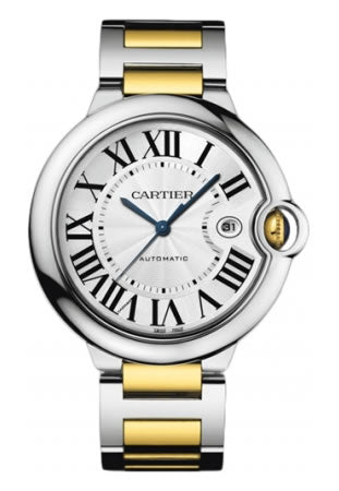 Cartier Ladies W69009Z3 Ballon Bleu Steel Gold Watch